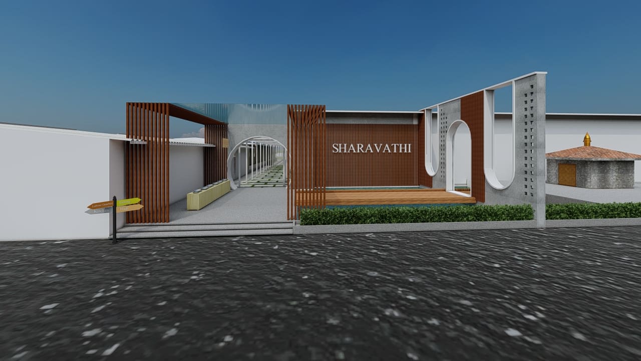 A Image of Entrance in Sharavathi Farms and Venues